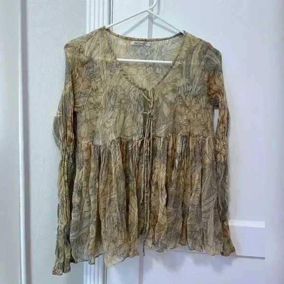 Mes Demoiselles "Palm" Blouse - Picture 2 of 5